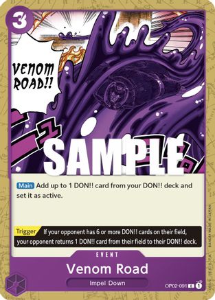 Venom Road (OP02-091) - Paramount War 