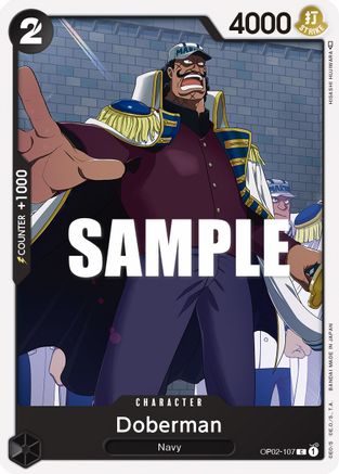 Doberman (OP02-107) - Guerre Paramount 