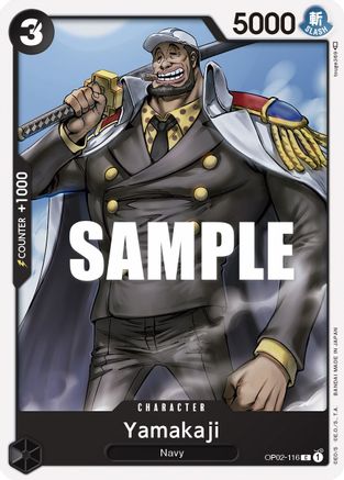Yamakaji (OP02-116) - Guerre Paramount 