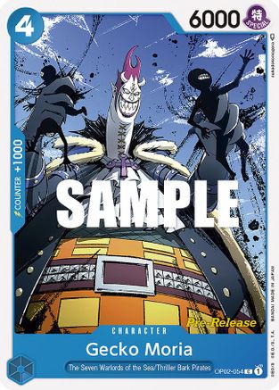 Gecko Moria (OP02-054) - Cartes de pré-lancement Paramount War 