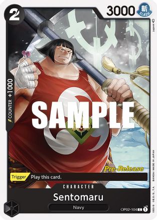 Sentomaru (OP02-104) - Cartes de pré-lancement Paramount War 