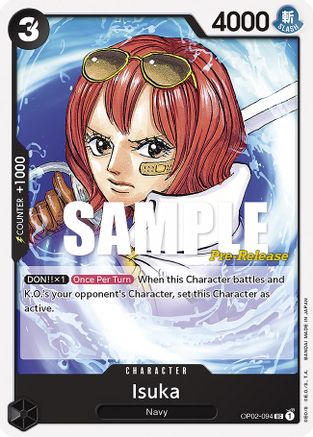 Isuka (OP02-094) - Cartes de pré-sortie Paramount War 