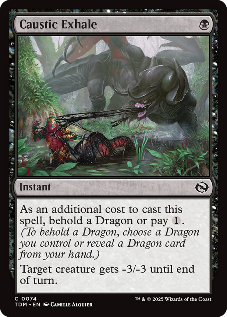 Expiration caustique (TDM-074) - Tarkir : Tempête de dragons 
