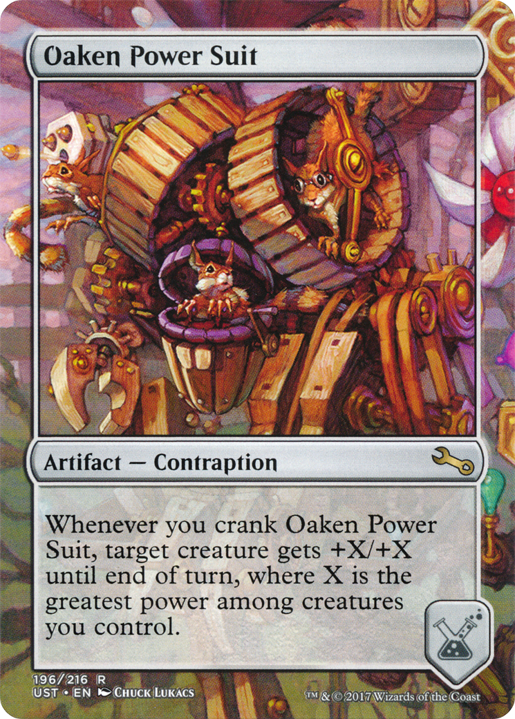 Combinaison Oaken Power (UST-196) - Feuille instable (sans bordure) 
