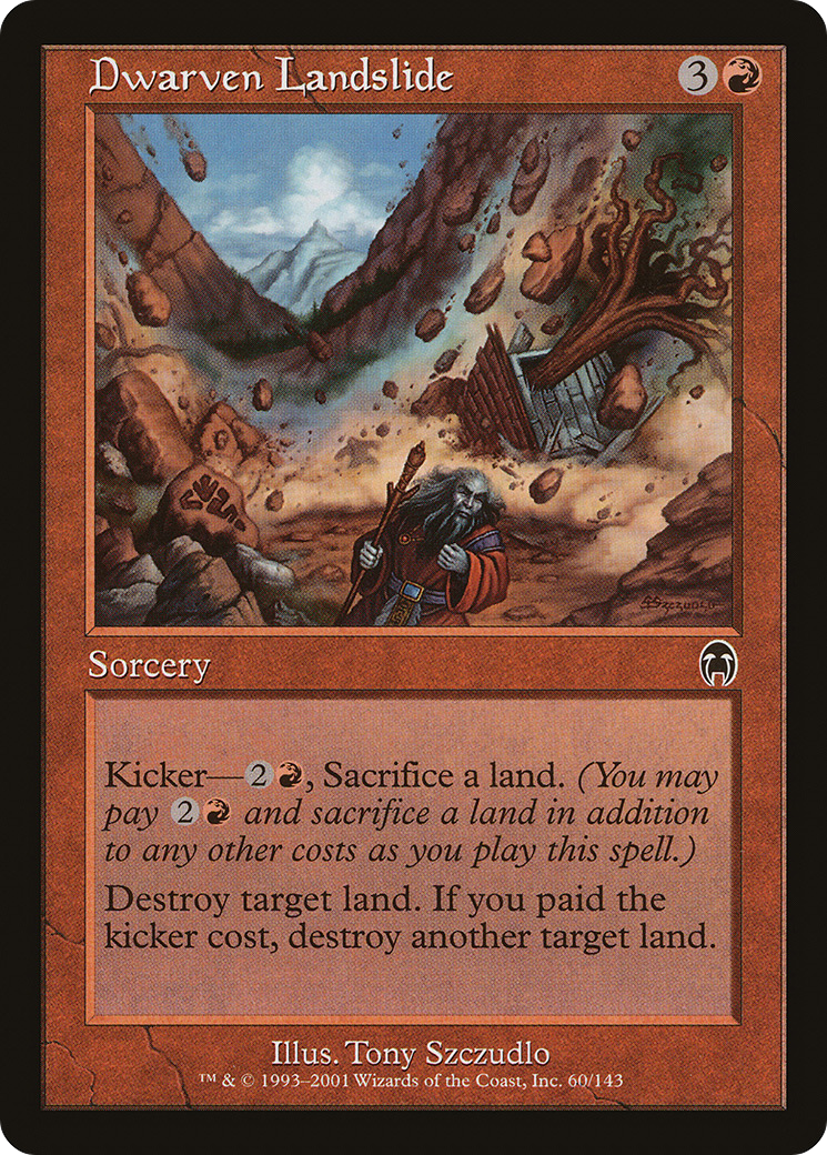 Glissement de terrain nain (APC-060) - Apocalypse Foil 