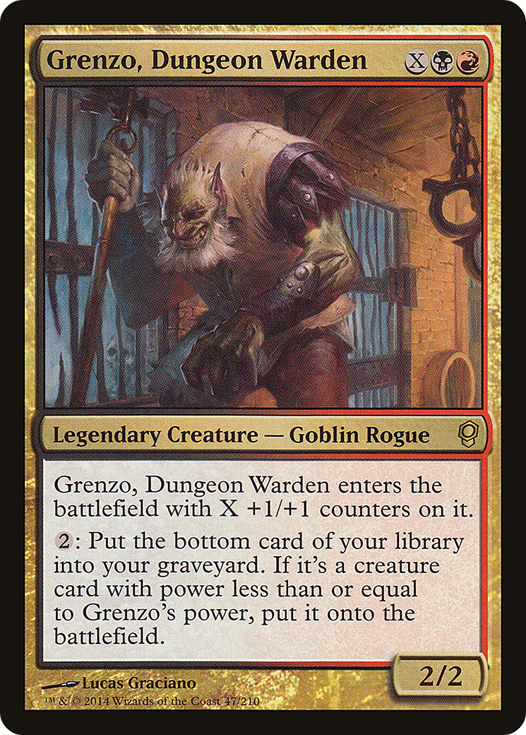 Grenzo, gardien de donjon (CNS-047) - Conspiration Foil 