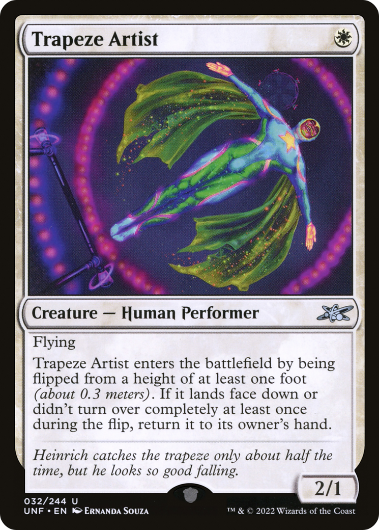 Trapéziste (UNF-032) - Unfinity Foil 
