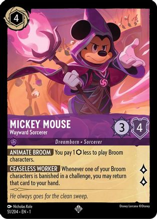 Mickey Mouse - Le Sorcier capricieux (51/204) - Le premier chapitre 