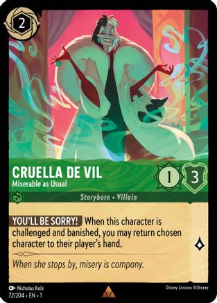 Cruella de Vil - Miserable as Usual (72/204) - The First Chapter