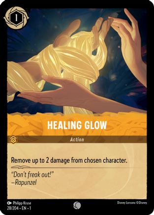 Healing Glow (28/204) - Le premier chapitre Cold Foil 