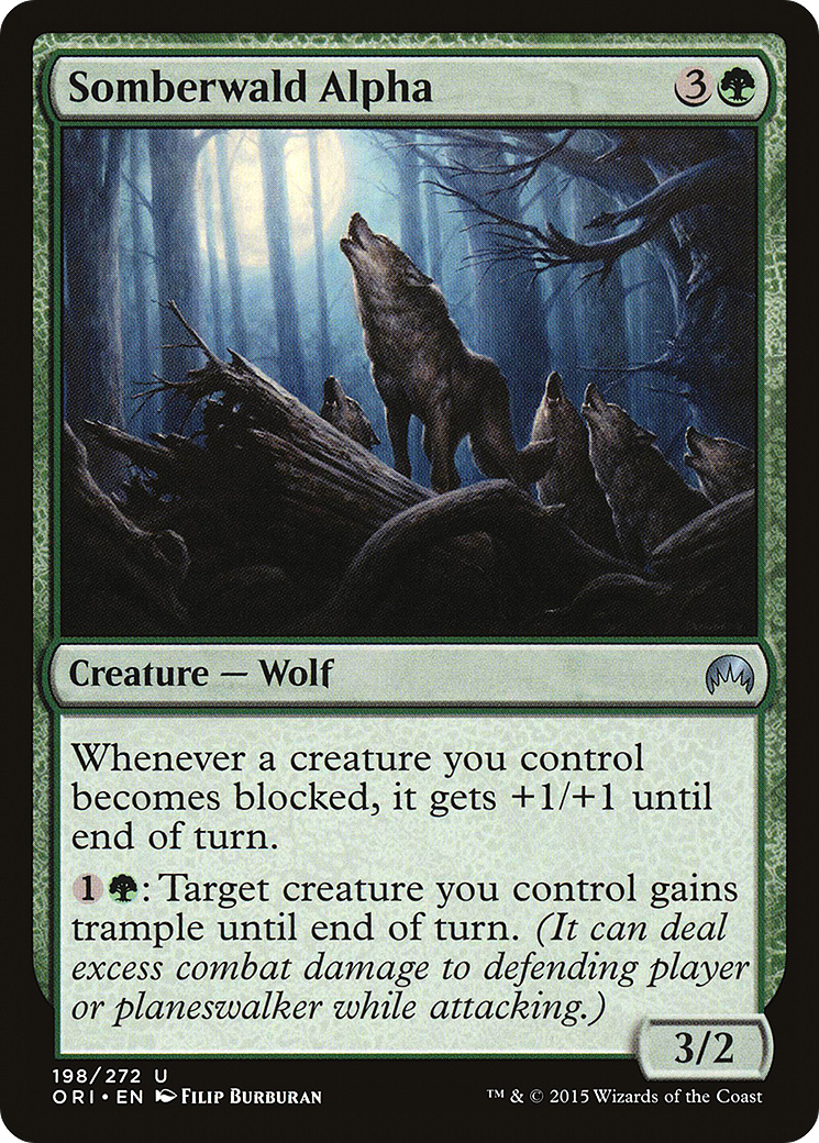 Somberwald Alpha (ORI-198) - Magic Origins Foil