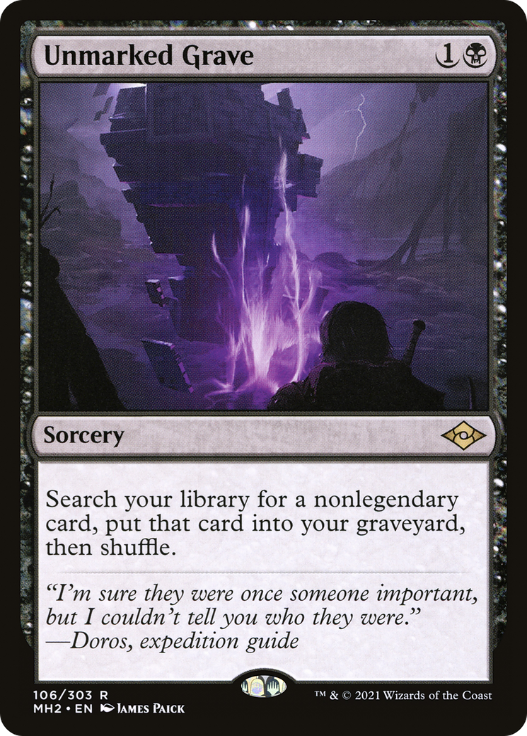 Tombe anonyme (MH2-106) - Modern Horizons 2 