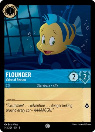 Flounder - La Voix de la Raison (145/204) - Le Premier Chapitre Cold Foil 