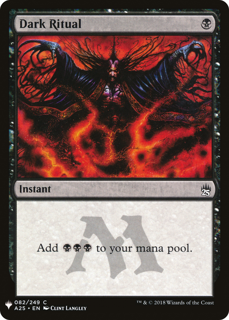 Dark Ritual (A25) (LIST-082) - The List