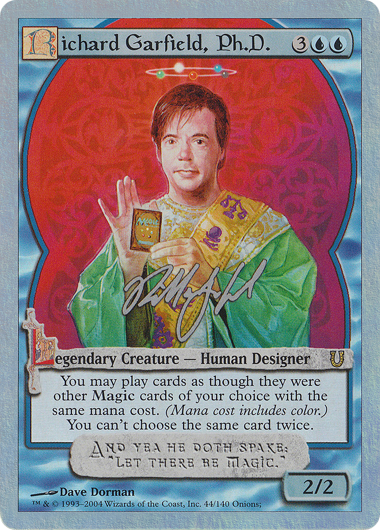 Richard Garfield, Ph.D. (UNH-44★) - Feuille déchiquetée 
