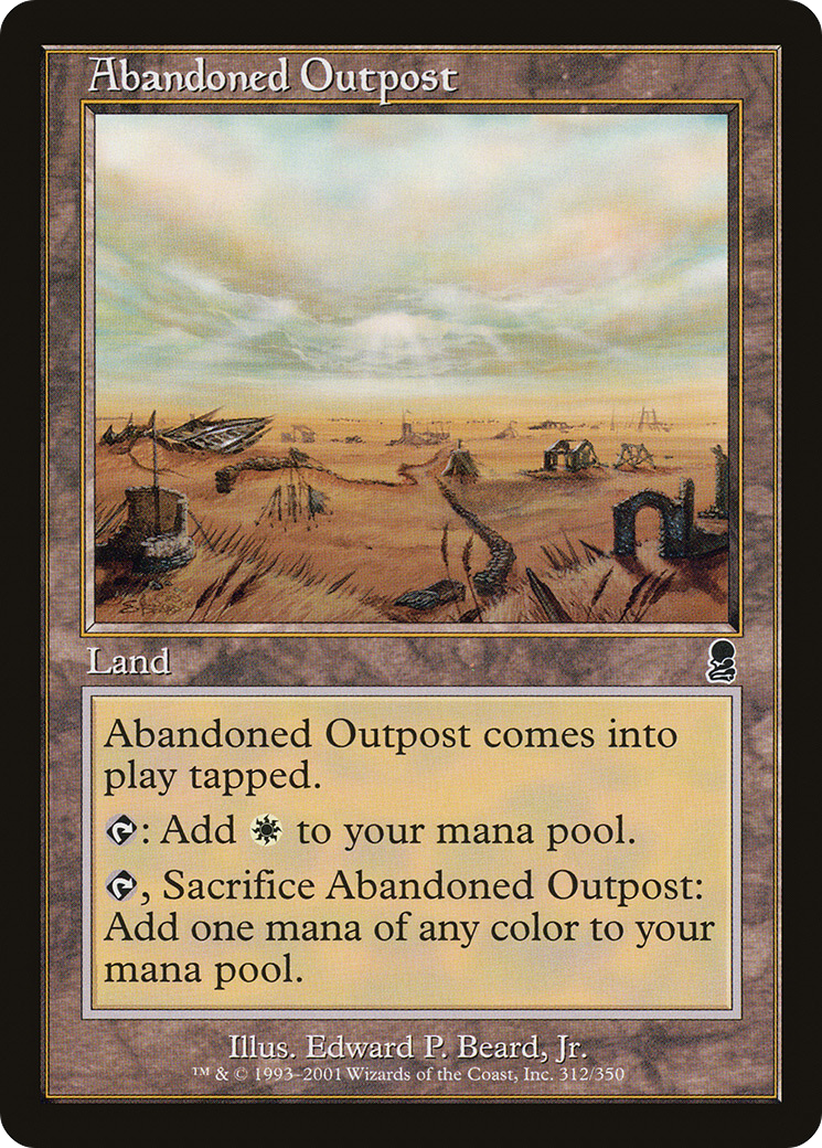 Avant-poste abandonné (ODY-312) - Odyssey Foil 