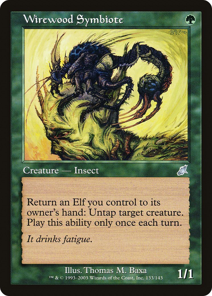 Wirewood Symbiote (SCG-133) - Scourge