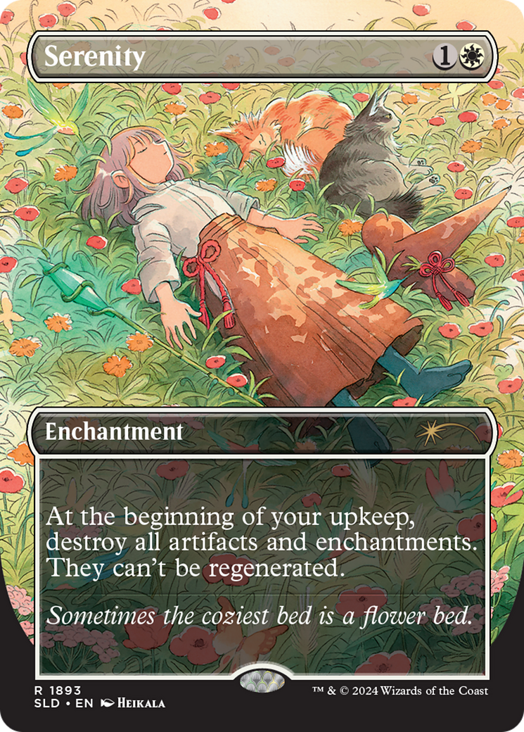 Serenity (SLD-1893) - Secret Lair Drop (Borderless)