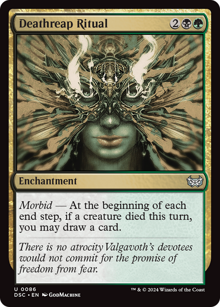 Rituel de la Mort (DSC-086) - Duskmourn : Commandant de la Maison de l'Horreur 