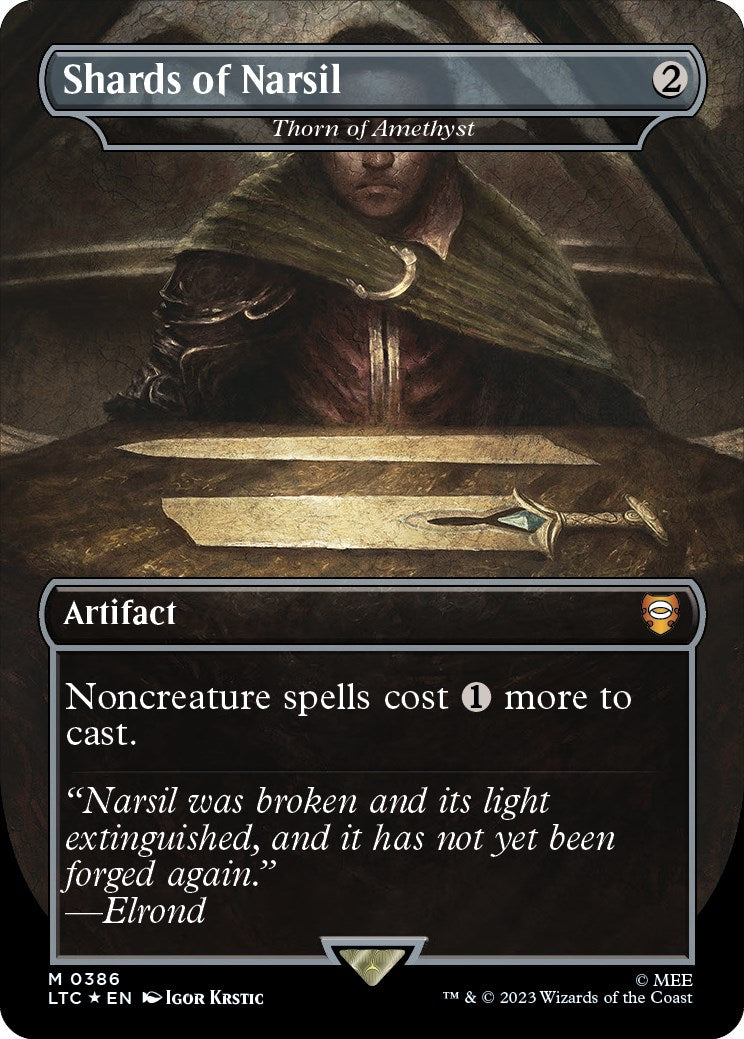 Shards of Narsil - Thorn of Amethyst (Surge Foil)