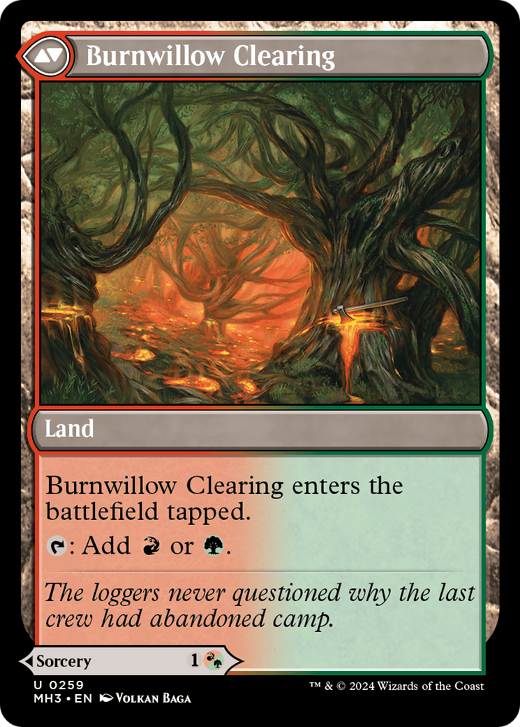 Stump Stomp // Clairière de Burnwillow (MH3-259) - Modern Horizons 3 