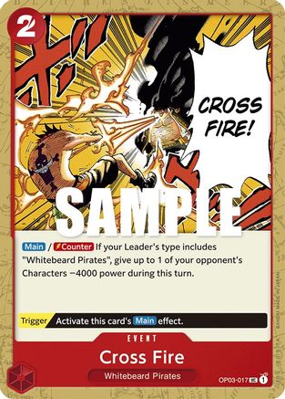 Cross Fire (OP03-017) - Piliers de force 