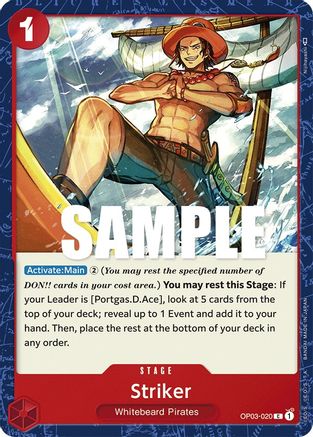 Striker (OP03-020) - Piliers de force 