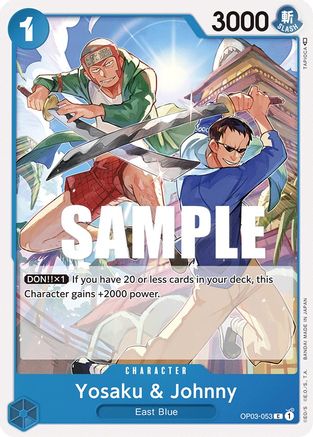 Yosaku &amp; Johnny (OP03-053) – Piliers de force 