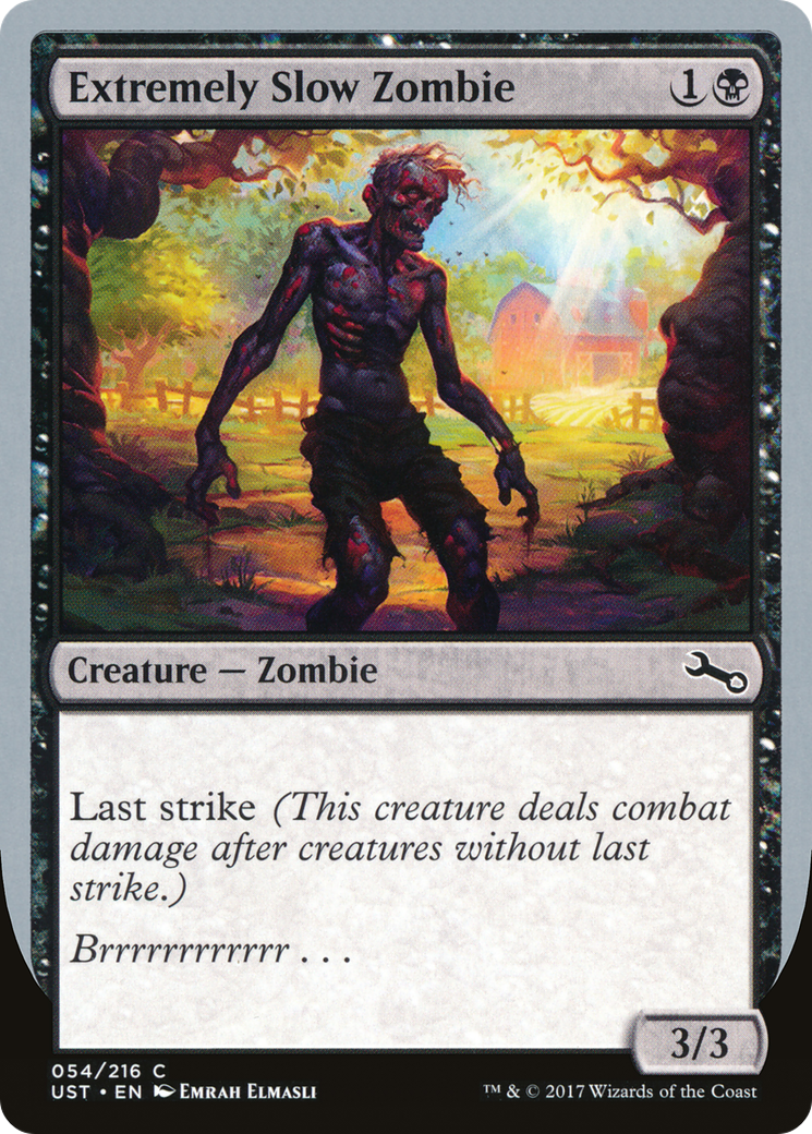 Zombie extrêmement lent (UST-54A) - Instable 