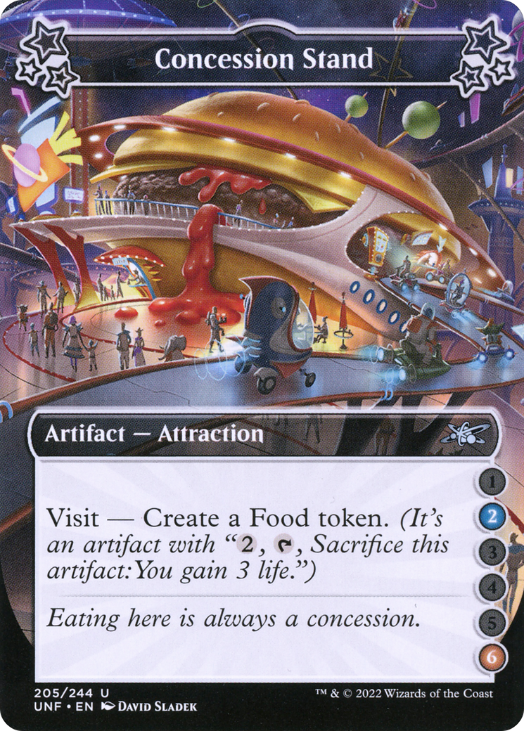 Stand de concession (UNF-205A) - Unfinity Foil 