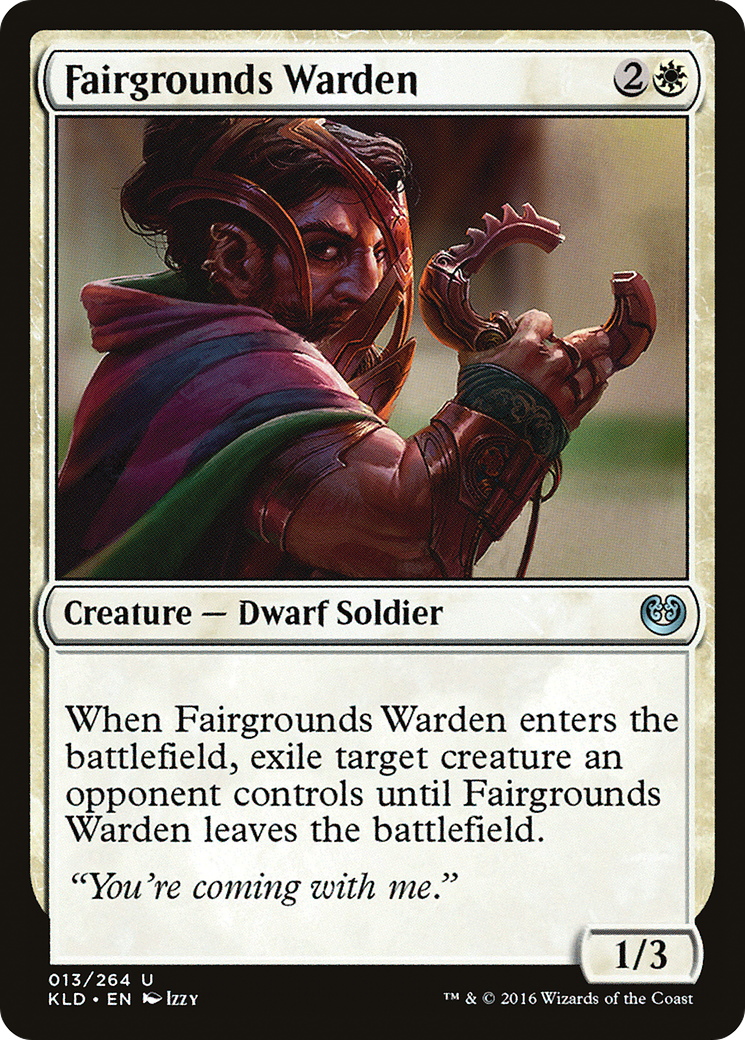 Gardien de foire (KLD-013) - Kaladesh Foil
