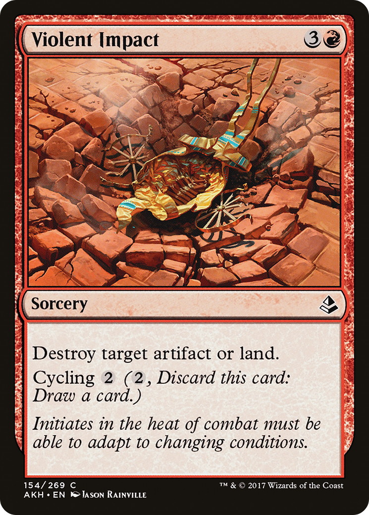 Impact violent (AKH-154) - Amonkhet 
