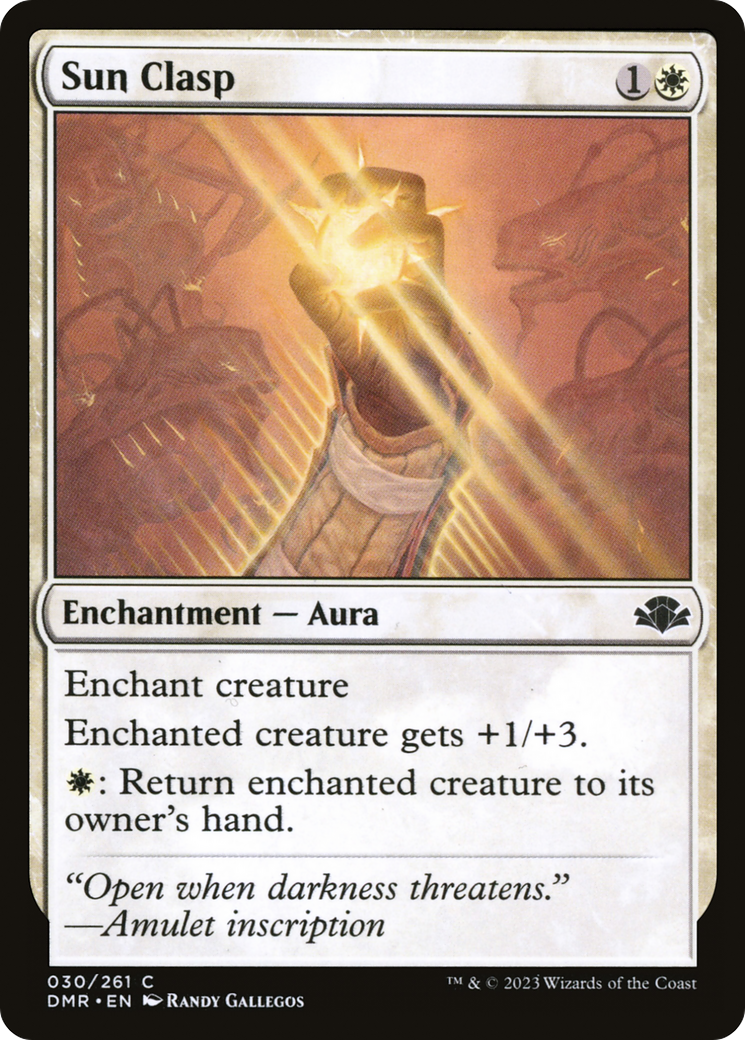 Fermoir solaire (DMR-030) - Dominaria Remastered Foil 