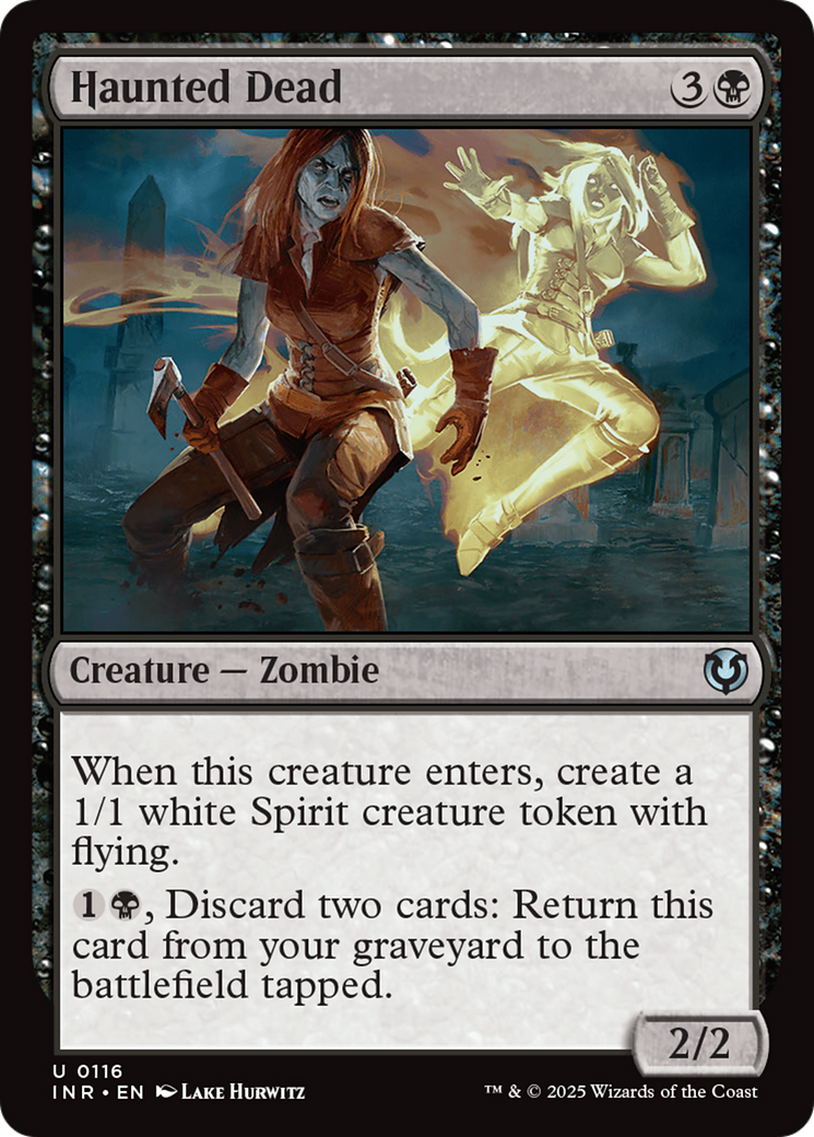 Haunted Dead (INR-116) - Innistrad Remastered Foil 