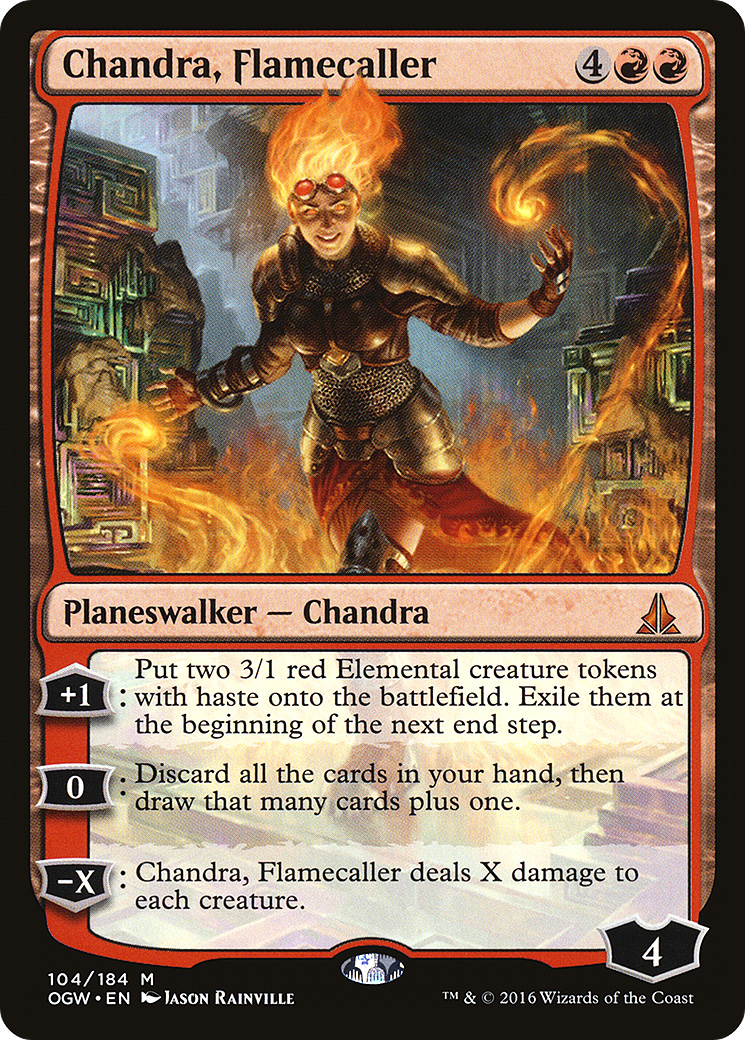 Chandra, l'invocatrice de flammes (OGW-104) - Le serment des Sentinelles 