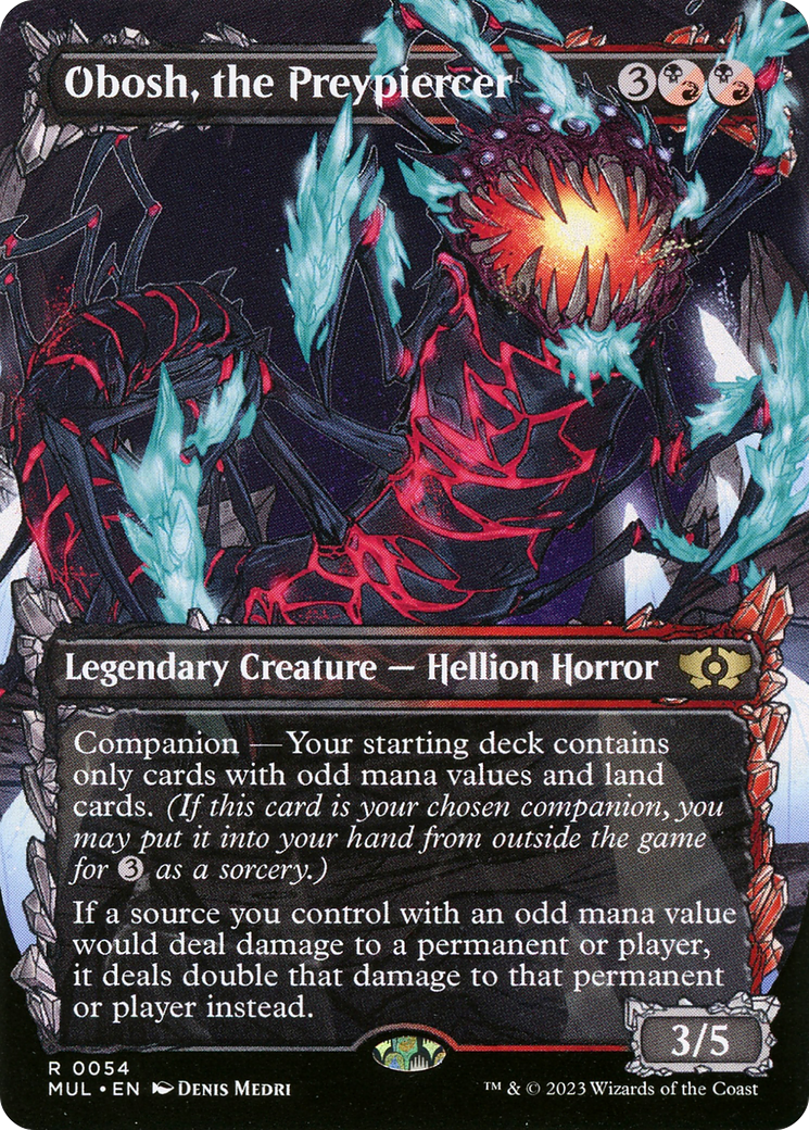Obosh, le Perce-Proie (MUL-054) - Multiverse Legends : (Vitrine) (Sans bordure)