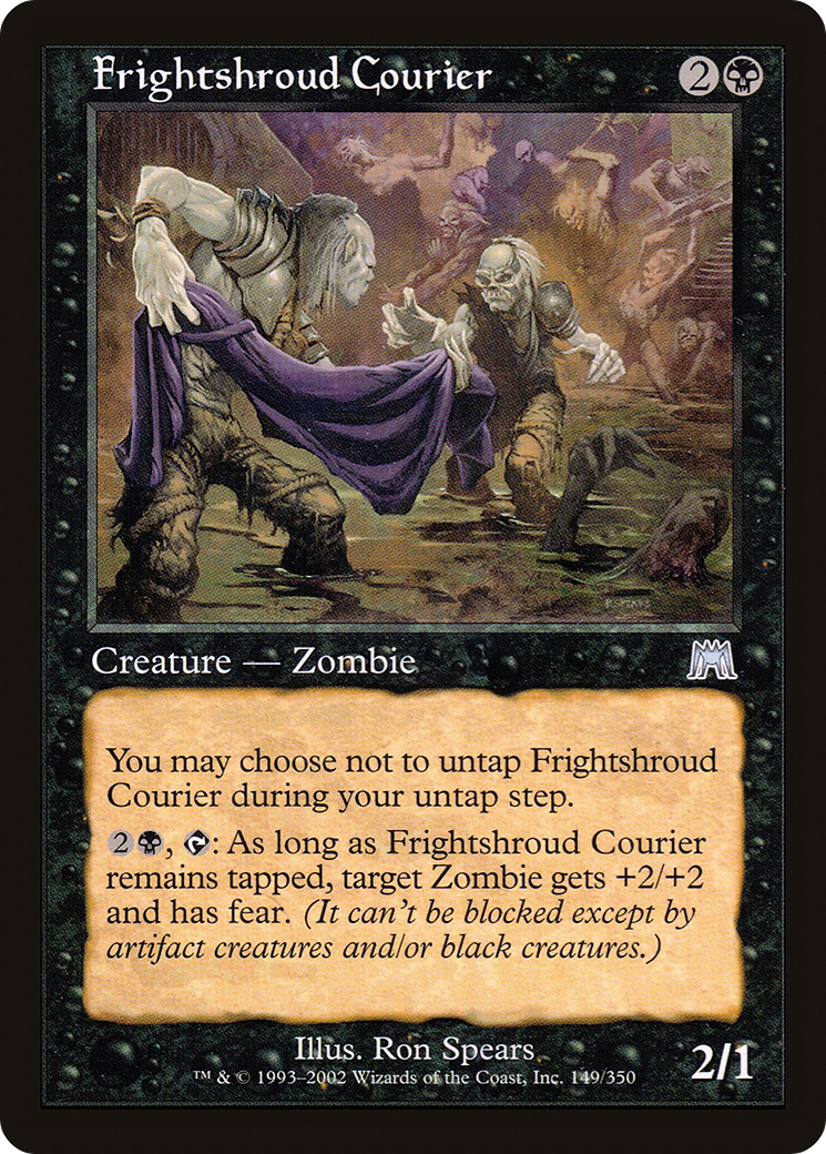 Courrier de Frightshroud (ONS-149) - Onslaught Foil 