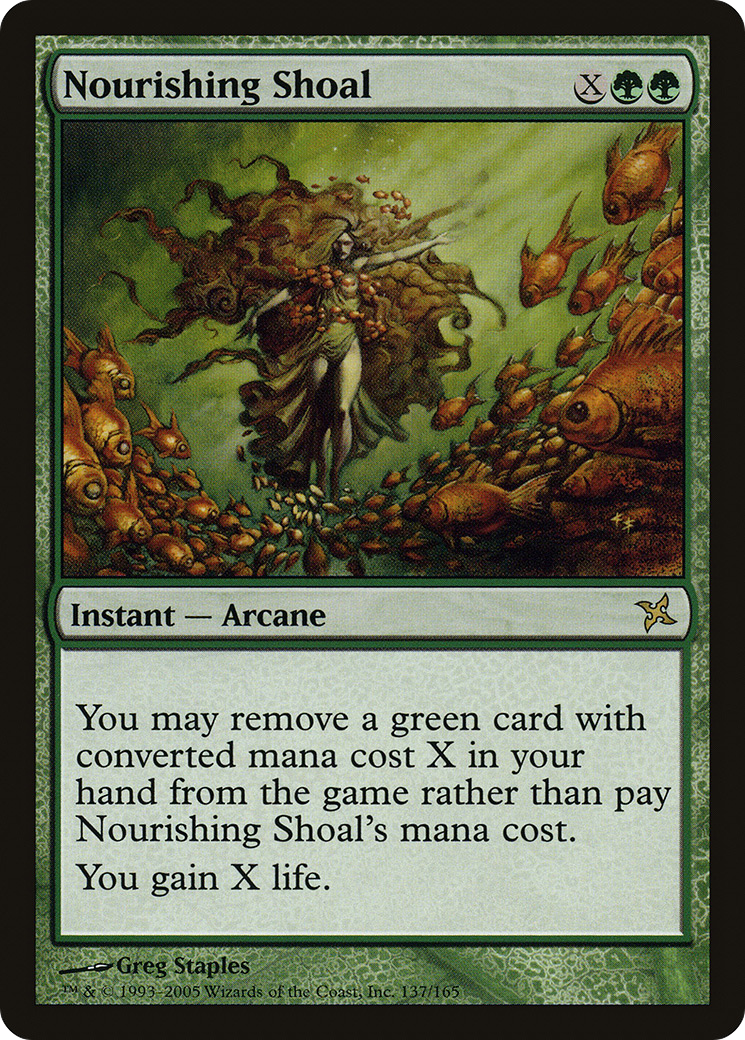 Nourishing Shoal (BOK-137) - Betrayers of Kamigawa