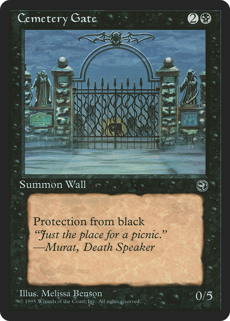 Cemetery Gate [Version 2] (HML-44B) - Homelands