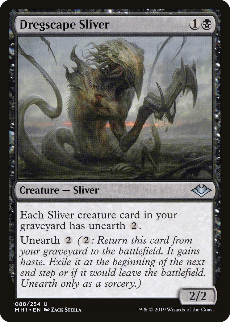 Sliver de Dregscape (MH1-088) - Horizons modernes 
