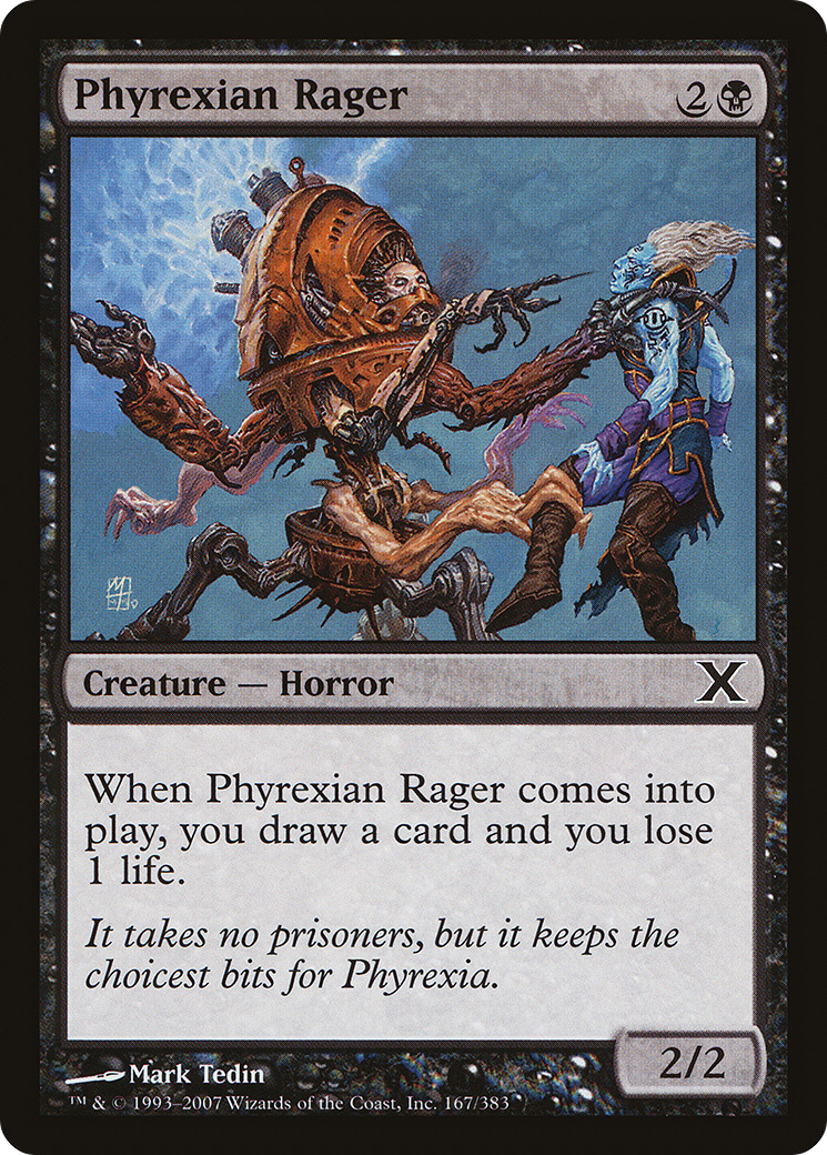 Phyrexian Rager (10E-167) - Dixième édition