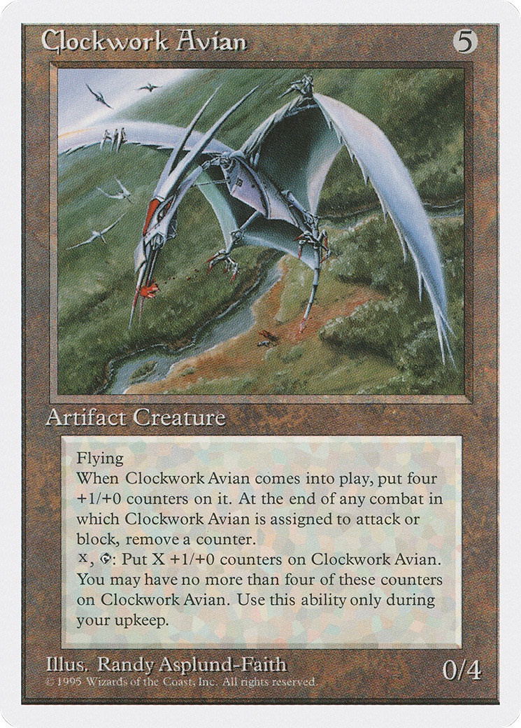 Clockwork Avian (4ED-306) - Quatrième édition 