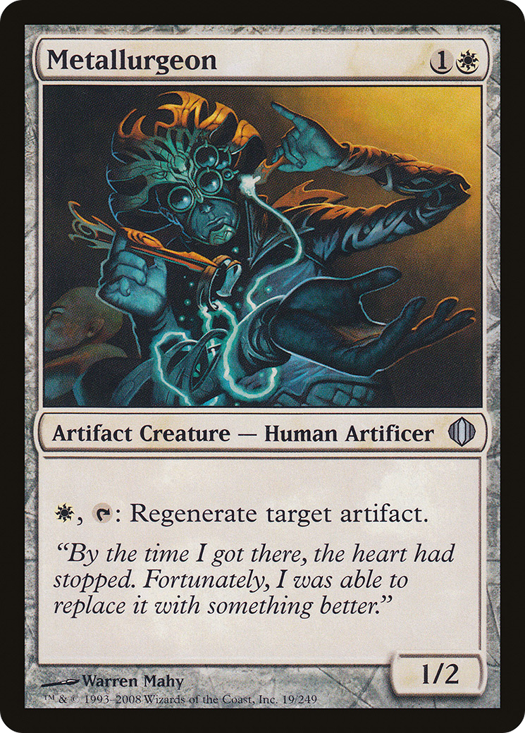 Métallurgiste (ALA-019) - Feuille d'éclats d'Alara 