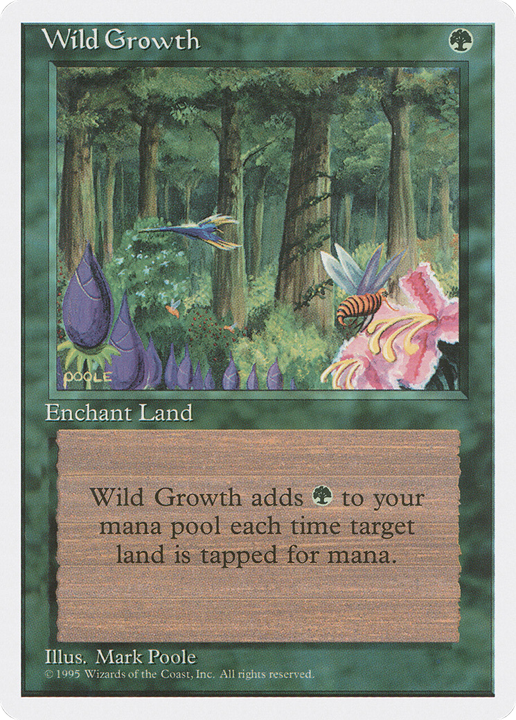 Wild Growth (4ED-289) - Quatrième édition 