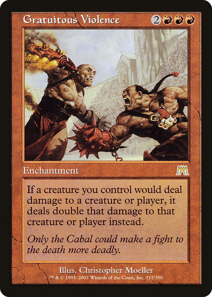 Violence gratuite (ONS-212) - Onslaught Foil 