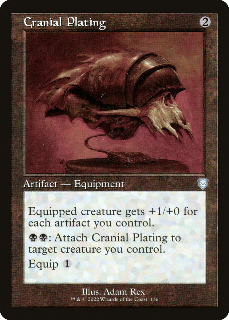 Plaque crânienne (BRC-136) - Le commandant de guerre des Frères