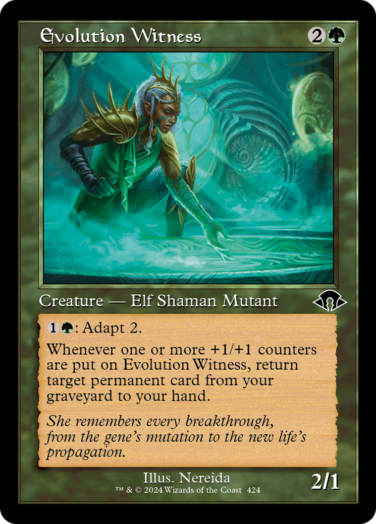 Evolution Witness (Retro Frame) (MH3-424) - Modern Horizons 3