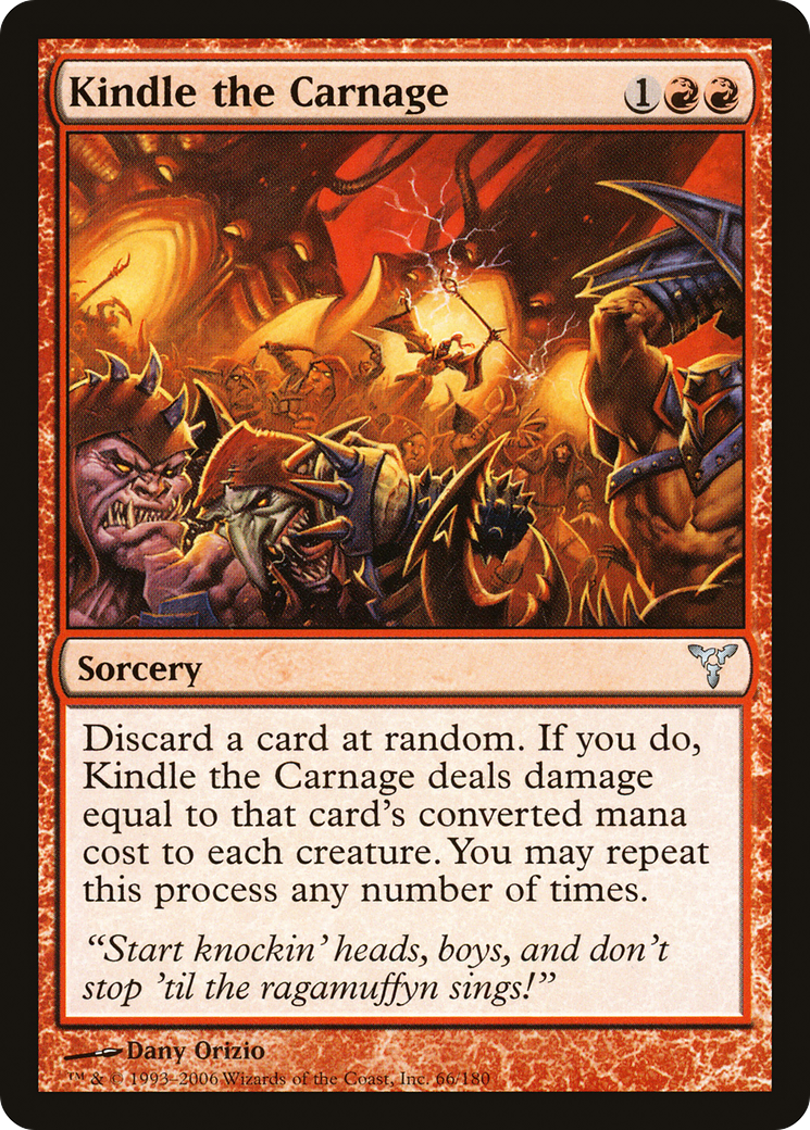 Allumez le carnage (DIS-066) - Dissension Foil 