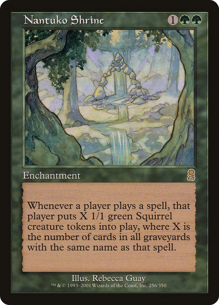 Nantuko Shrine (ODY-256) - Odyssey Foil
