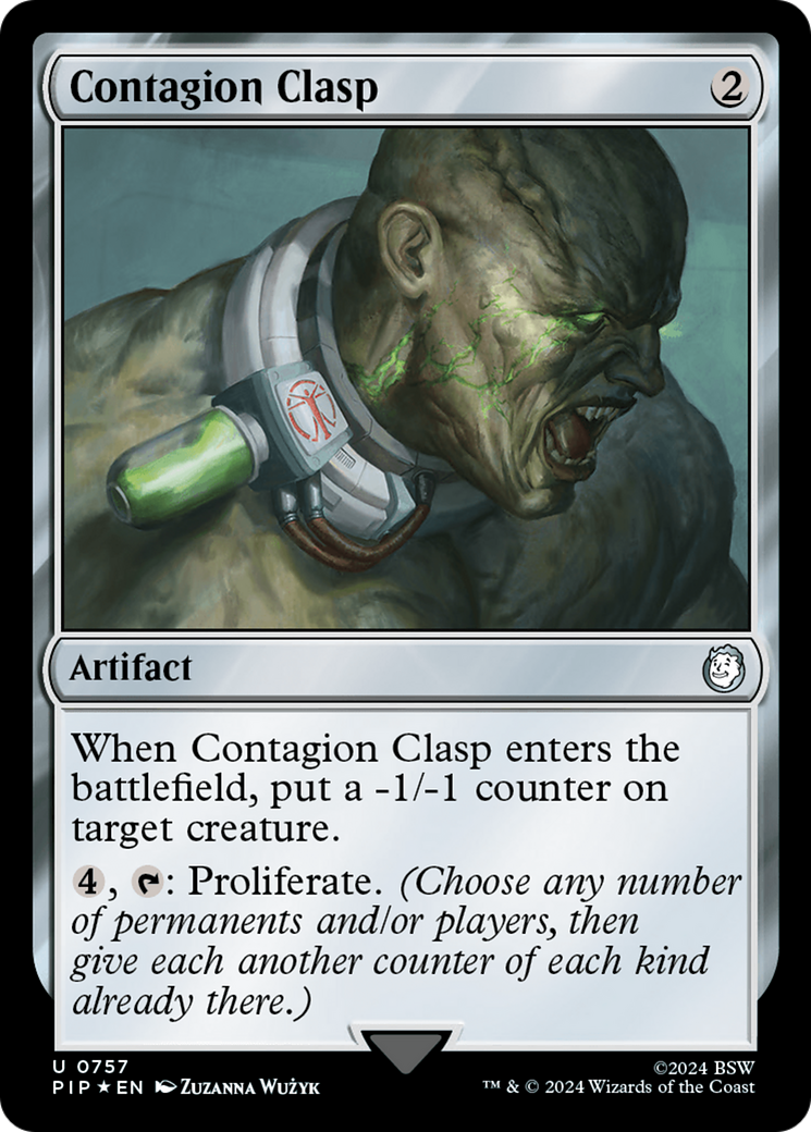 Contagion Clasp (PIP-757) - Fallout Foil